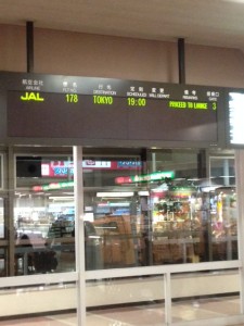 山形空港〜伊丹空港に乗り遅れ、最終の新幹線で新大阪へ。