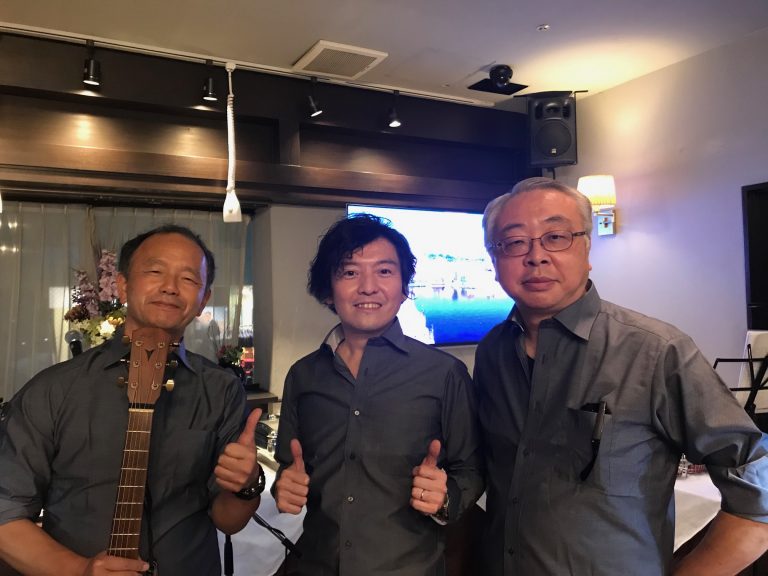 HIT 177は、今年、５周年記念なのでオリジナルメンバーで歌うことにしました。だから、田畑（兄）、田畑（弟）、石井、今井、山﨑、本間の６人です。