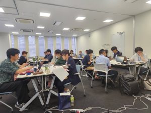 今、２日目の午後です。管理会計様式１の作成に入っています。