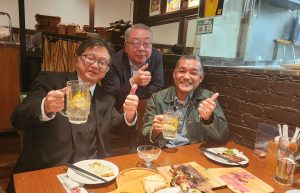 楽しい食事会でした。違う違う、楽しいセミナーでした。そうじゃなくて、しっかりとセミナー講師を務めさせていただきました。