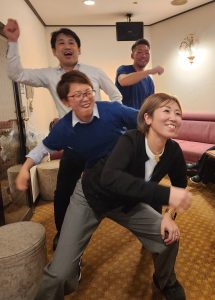 今日、WJUコンサルタントで、愛媛愛を表現しました。