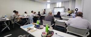 今日は、良いセミナーができたと感じました。おいでいただいた皆様からの評価も高く、HMSの田中代表からも良いセミナーでしたと言っていただけました。