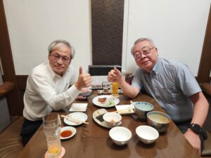 重苦しい現状調査と違って、責任も無く、庄子さん呼び出してご飯食べてもらって、そばまで食べさせて、お願いごとして、つべこべ言って、ああ、楽しかった。