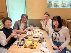 前田さま、うちの若手職員がお世話になりました。ありがとうございました。
