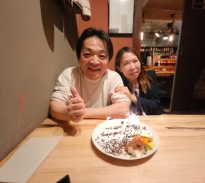 何歳かは知りませんが、お祝いだー！