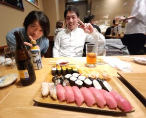 全国老施協のデイサービス研修の前日懇親会です。