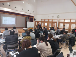 そのため、４月２,３日に伺って、コンサルティング内容と研修予定を打ち合わせしようと。