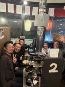 沖縄で何本か仕事をしているので、今日は、珍しく日にちが合って集まったようです。