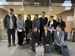 コンサルタントの木村さんが、大きく収益を改善してきた岐阜老人ホームの皆さんを連れて、法人改革の先輩である欣寿会さんに行ったとのことです。