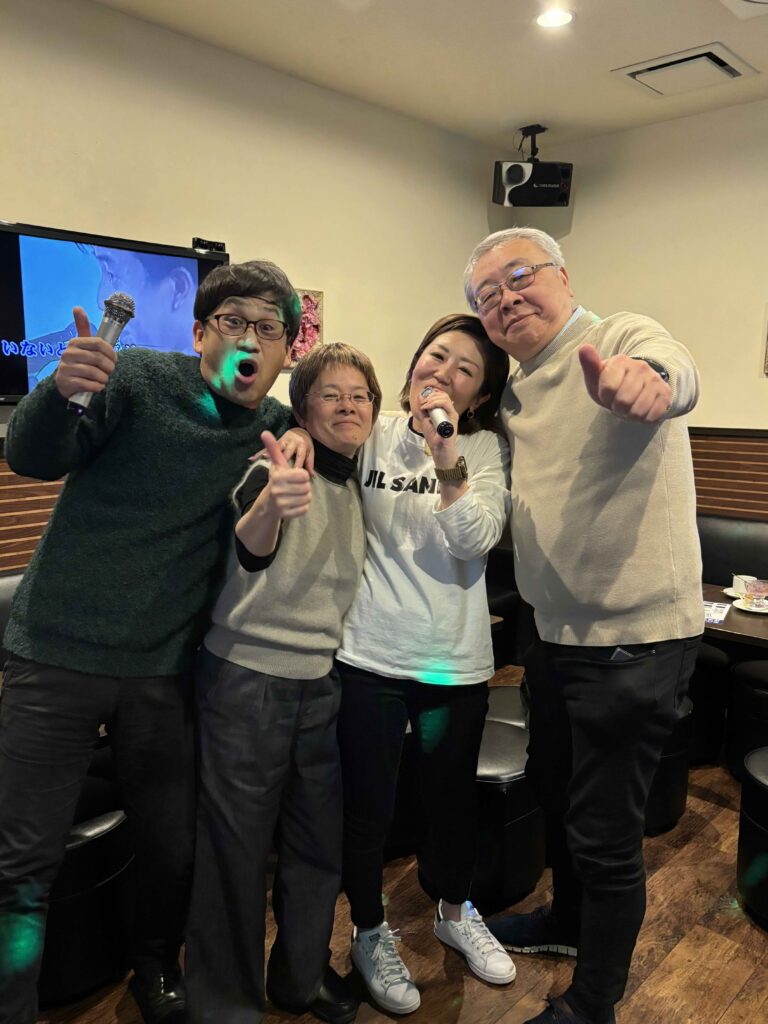 もうこれで、３人で、てっぺん目指してやるしかないよね？