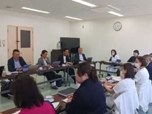 グループ経営企画室の創設とキックオフミーティングです。