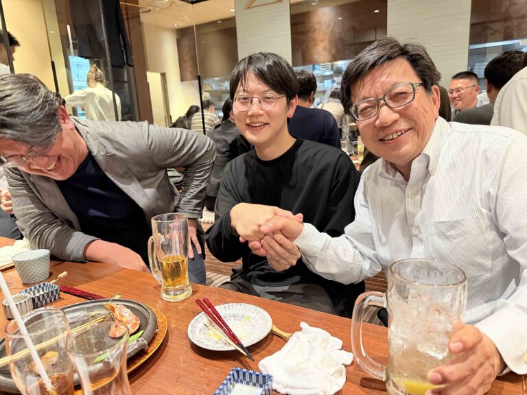 WJU勉強会、経営優秀賞の東の会理事長 今井さんよりメールをいただきました。