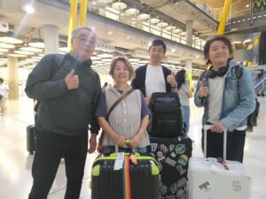 マドリッドに着きました。