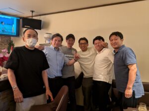 二次会でーす。