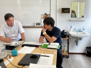 WJUとコンサルティングでお付き合いをいただくようになると、大体、以下の感じになります。