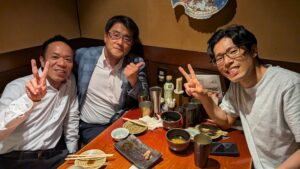 皆さん、HMSエリート、史上最強第１３期のクリーナップ（３番、４番、５番）の揃い踏みです。
