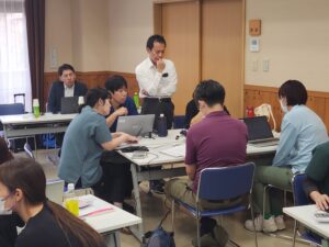 永田かおりさんと、「お知り合いになって12年ですね。頑張りましたね。」と。